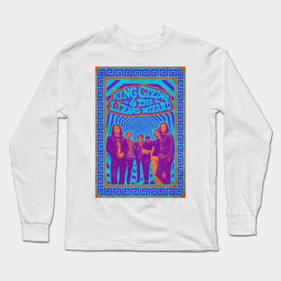 King Gizz psychedelic classic blue deluxe Long Sleeve T-Shirt